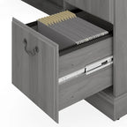 Scrivania ad angolo per computer e set libreria Saratoga di Bush Furniture