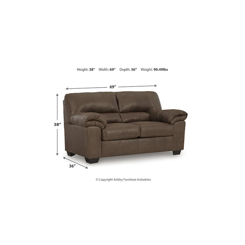 Signature Design by Ashley Bladen, Pacchetto 2 pezzi di mobili imbottiti - 90L x 36P x 38A