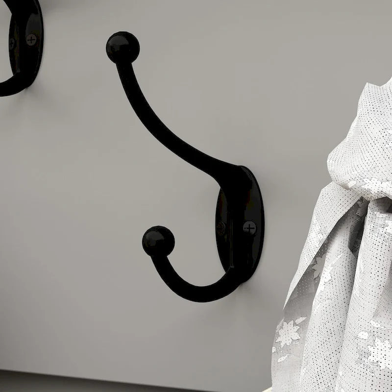 Albero da ingresso 4-in-1 bianco / marrone / grigio / nero con panca portascarpe, singolo