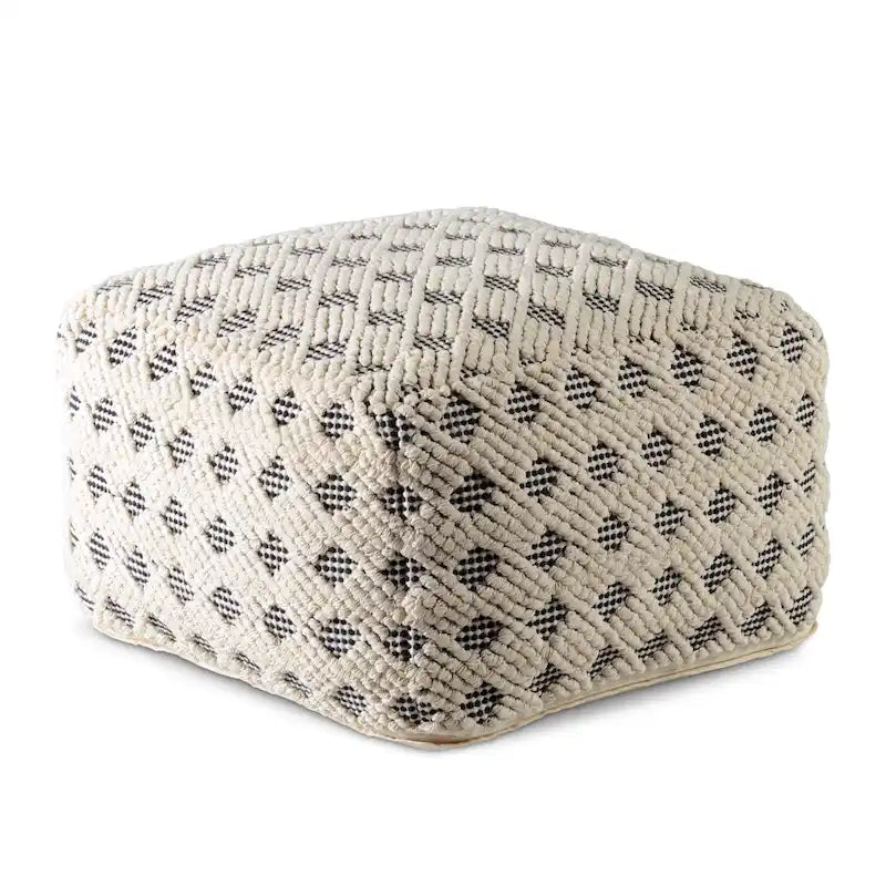 Ottoman Pouf Steve Silver Kembel