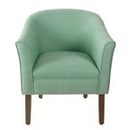 Poltrona Barrel accent imbottita Kingswell di Porch & Den