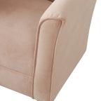 Poltrona Barrel accent imbottita Kingswell di Porch & Den