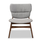 Poltrona Mid-Century con accenti beige/grigi per 1 persona