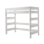 Letto a soppalco alto per bambini Driftwood / Barnwood Brown Farmhouse – Per 1 bambino