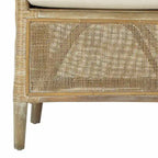 SAFAVIEH Poltrona in Rattan Basilina Lavata - 31.5 x 29.9 x 25.6 - 30Lx26Px32A