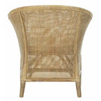 SAFAVIEH Poltrona in Rattan Basilina Lavata - 31.5 x 29.9 x 25.6 - 30Lx26Px32A