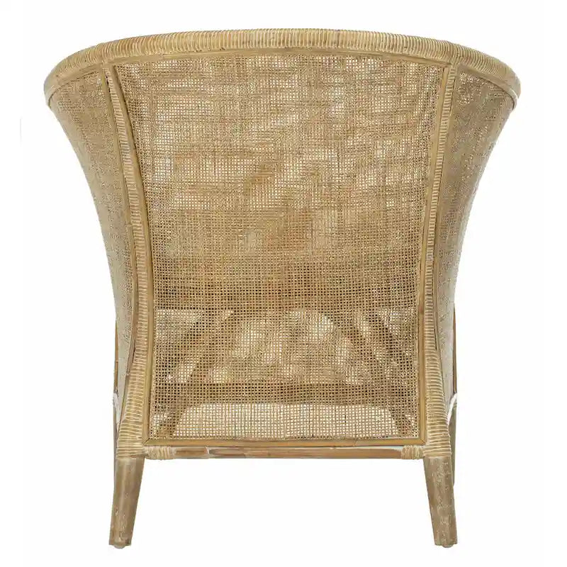 SAFAVIEH Poltrona in Rattan Basilina Lavata - 31.5 x 29.9 x 25.6 - 30Lx26Px32A