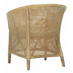 SAFAVIEH Poltrona in Rattan Basilina Lavata - 31.5 x 29.9 x 25.6 - 30Lx26Px32A
